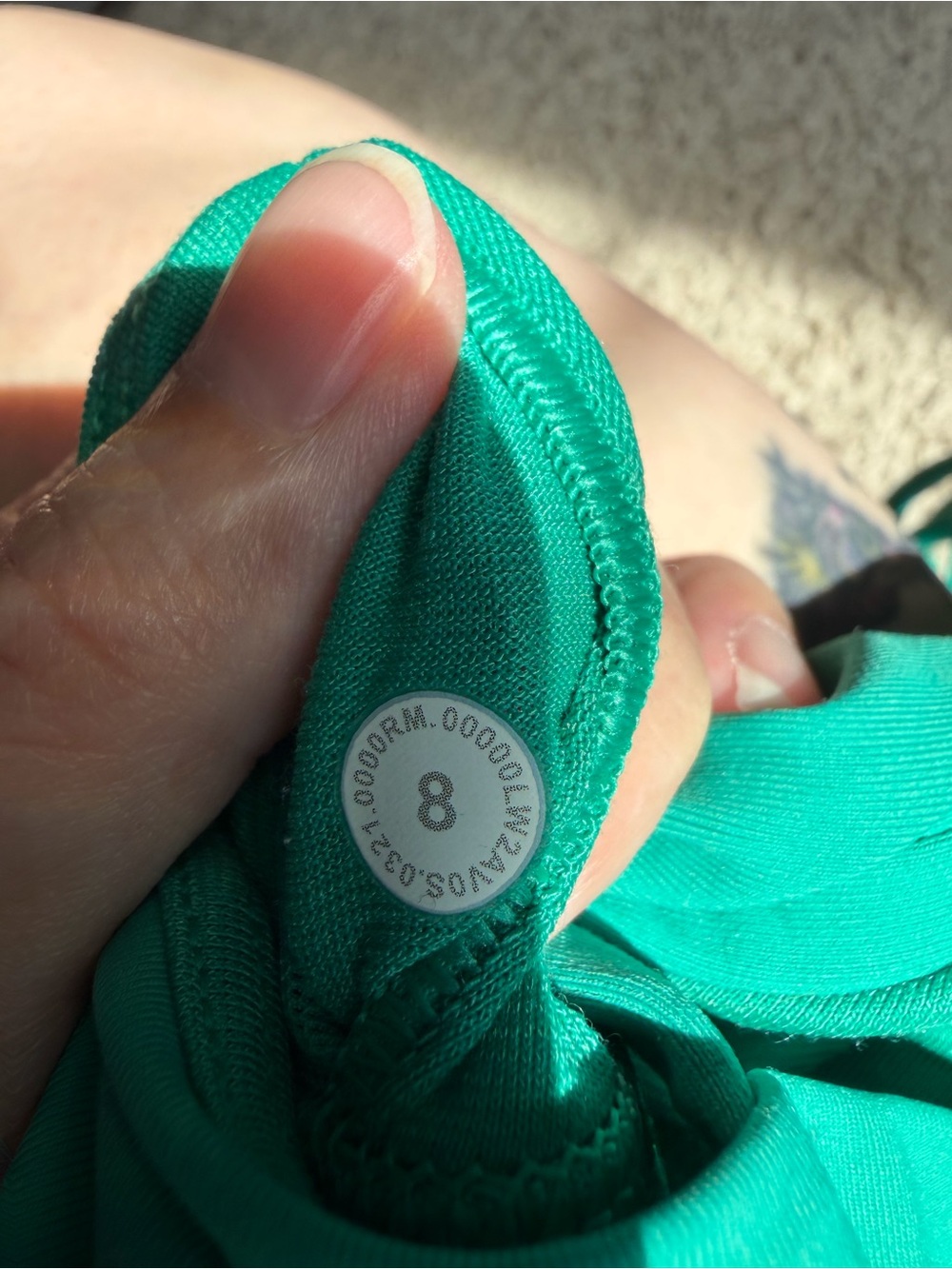 Lululemon Energy Bra Long Line *Medium Support, B–D Cup
Maldives Green - Picture 8 of 8